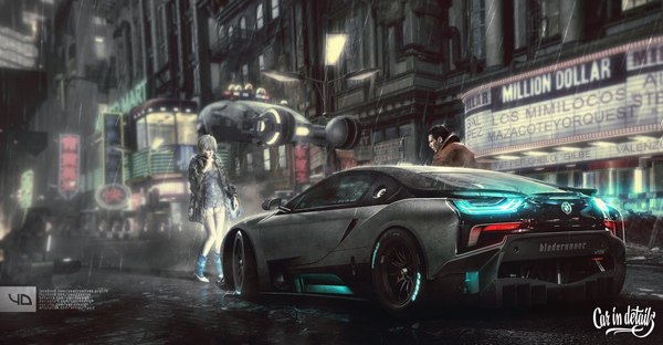 Beautiful Steampunk Art - Bmw i8, Steampunk, Art