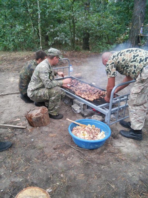 Barbecue in industrial volumes - Shashlik, Not mine