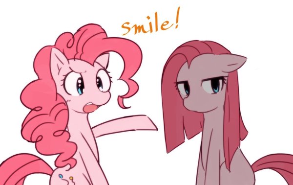 Smile! - My little pony, Pinkie pie, Pinkamena diane pie