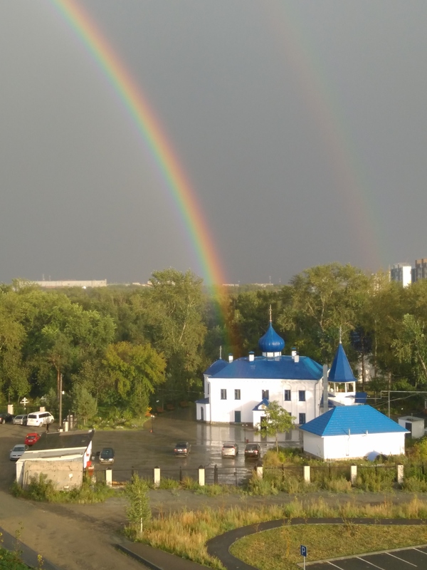 Grace - My, Rain, Rainbow, Church