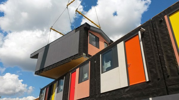 Y-Cube (Affordable Modular Housing), London - London, Great Britain, World of building, Building, Constructions, Architecture, , Engineer, Longpost