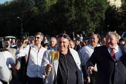 Depardieu in Saransk - Gerard Depardieu, Saransk, Politics