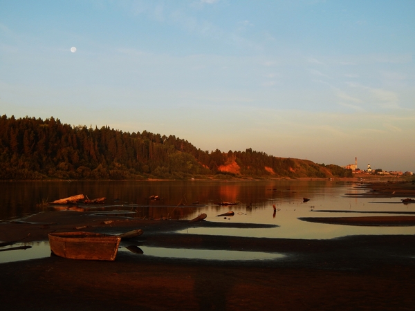 native land - My, Vyatka, dawn, Nature