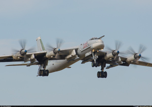 Tu-95MS with Kh-101 cruise missiles - TU-95MS, Airplane, Aviation, Aviation of the Russian Federation, Army, , X-101, Russianplanes, Tu-95