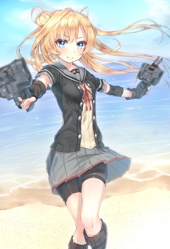 Abukuma - Аниме, Kantai Collection, Abukuma, Anime Art