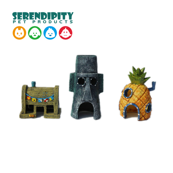 Decorations for the aquarium - SpongeBob, Aquarium, Scenery, Products, AliExpress, Images, Text, Longpost