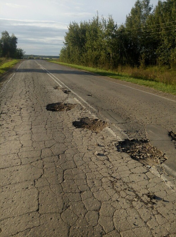 On the eve of the elections - Road, Ryazan, Pit