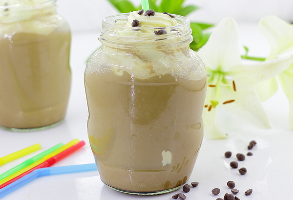 Homemade frappuccino - My, Beverages, Coffee, , Yummy, Video