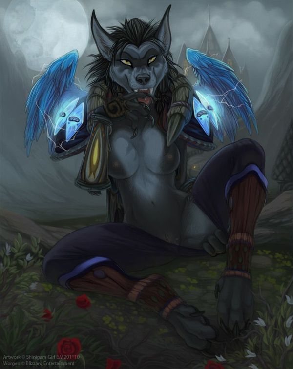 Worgensh - NSFW, Furry, Anthro, Furotica, Wow, Art