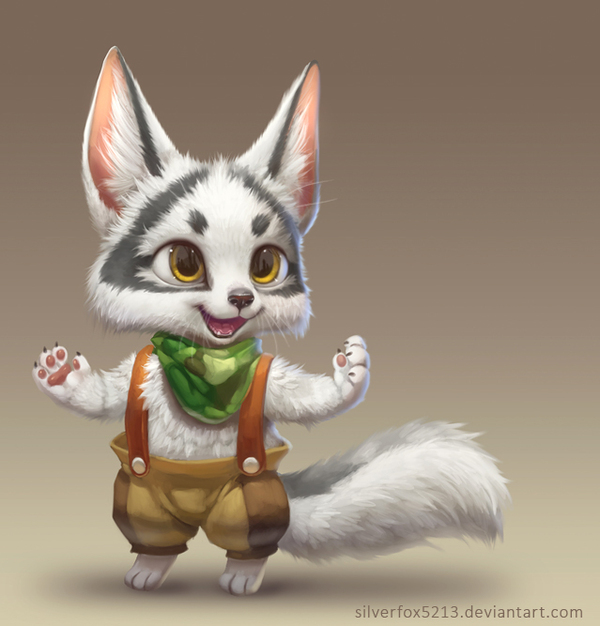 Baby Fox - Zootopia, Characters (edit), Arctic fox, Art, Furry, Silverfox5213