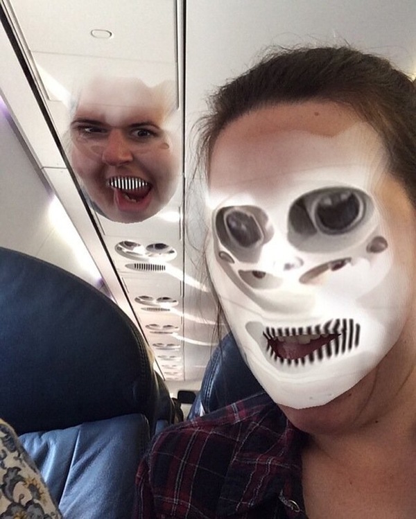 Face swap app. - Appendix, Face, Airplane, Face swap