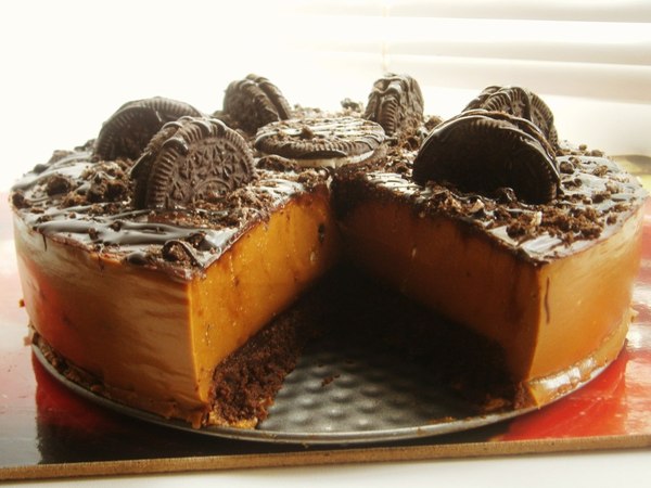 SUPERMEG CHOCOLATE Cheesecake! - My, Chocolate, Cheesecake, Oreo, Cream, Dessert, Topping, Brownie, Food