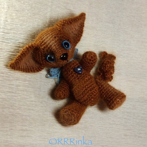 Fox - My, My, Amigurumi, Knitting, With your own hands, Creation, Fox, Toys