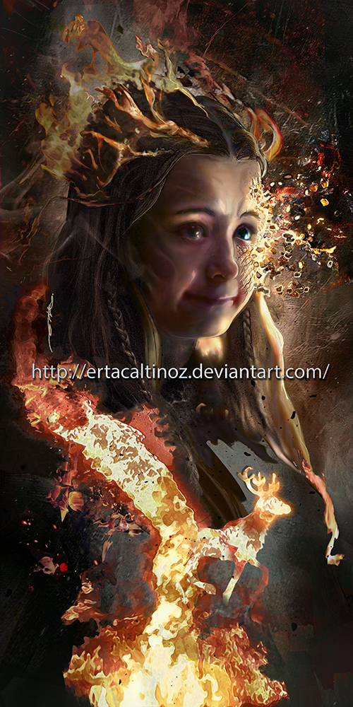 The third portion of rather creepy art from ertacaltinoz. - Game of Thrones, Serials, Art, Longpost, Ertacaltinoz