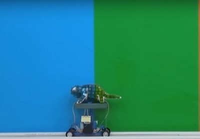 Robots have learned to change their color like chameleons (video) - My, Robot, Chameleon, Technics, The science, China, Video