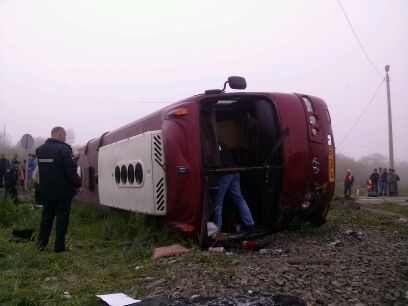 To not forget.. - Road accident, A train, Bus, Sakhalin, Poronaysk, Crash, Past, Video, Longpost