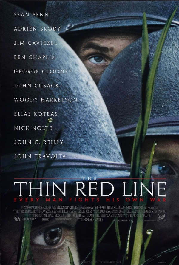 I advise you to watch the film THIN RED LINE (1997) - I advise you to look, USA, Military, Drama, , Sean Penn, James Caviezel, Adrian Brody, Video, Longpost