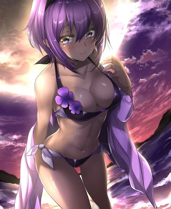   , Anime Art, Fate, Fate Grand Order, Hassan of Serenity