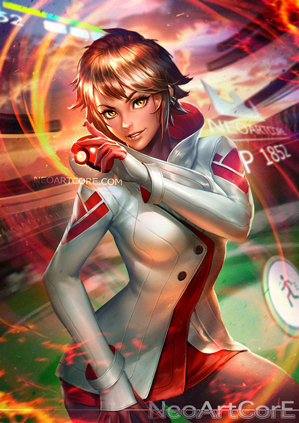 Candela leader - Art, Pokemon, Neoartcore