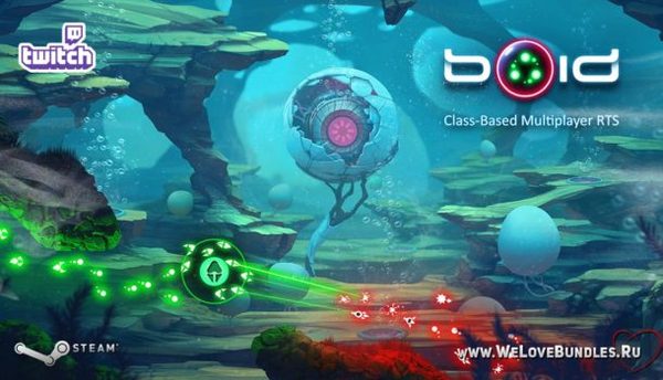 BOID game - free on Steam for online battles - My, Freebie, Free, Multiplayer, Стратегия, Steam