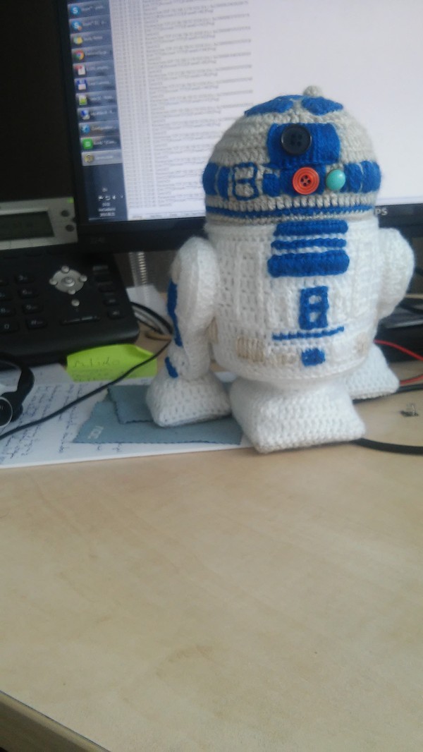 Received as a gift... - My, R2d2, Star Wars, , Homemade, Presents