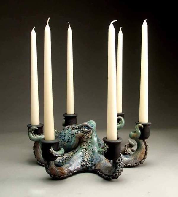 Octodelabrum - Candelabrum, Octopus, Candle