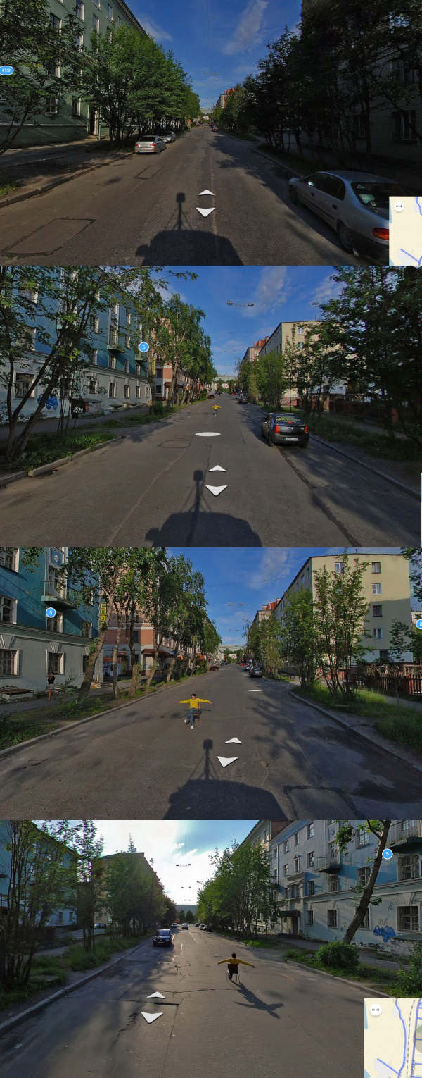 This is how Yandex.Maps is greeted in Murmansk - Yandex maps, Murmansk, Longpost