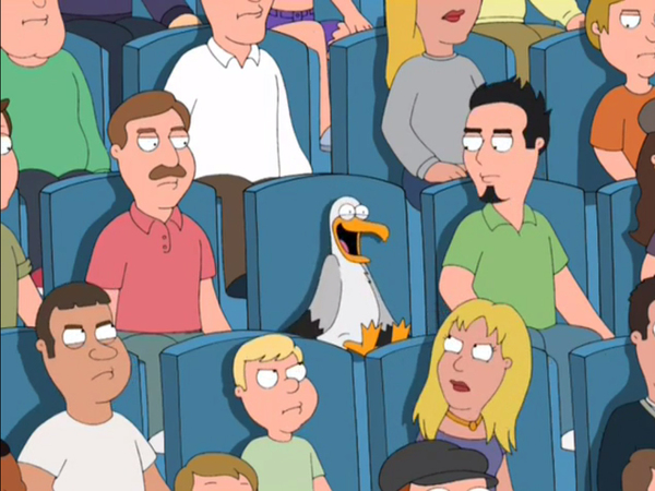 Everyone knows the situation in the movie - Family guy, Movies, , Seagulls