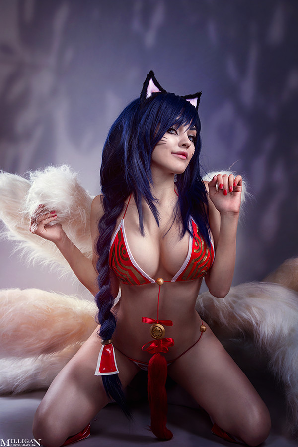 Lol-Ahri - NSFW, Cosplay, Games, League of legends, Ahri, Longpost, Milliganvick