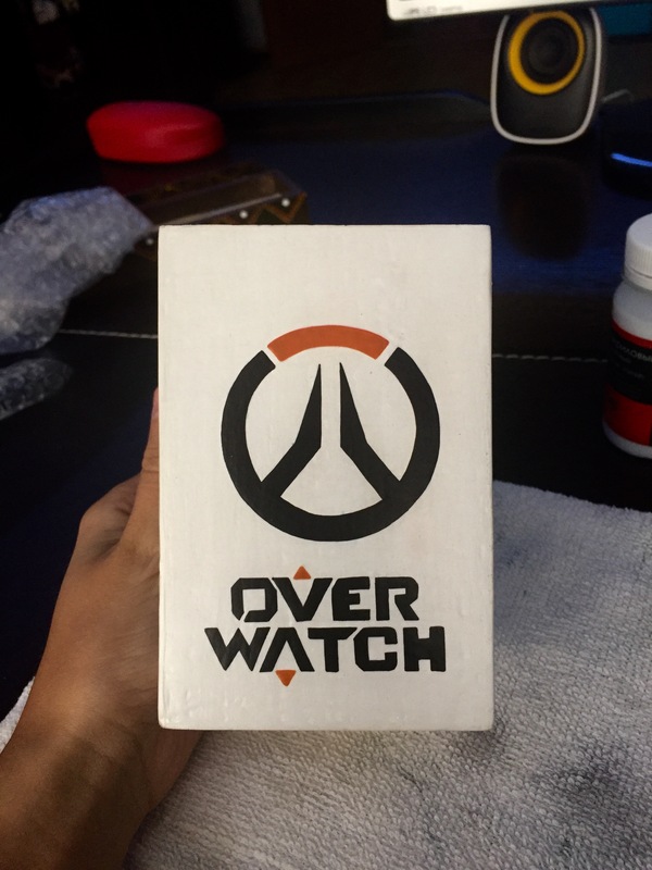 Overwatch is a thing for a friend. - Overwatch, My, Longpost, Acrylic