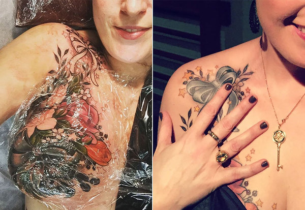 How breast cancer and a tattoo made this woman famous on Instagram - Breast cancer, Tattoo, , , Instagram, Health, Longpost