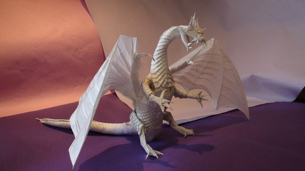 Origami Dragons. , , , 