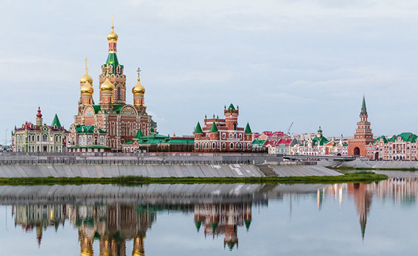 School in Yoshkar-Ola - a fairy-tale castle for Russian schoolchildren - Not mine, School, Russia