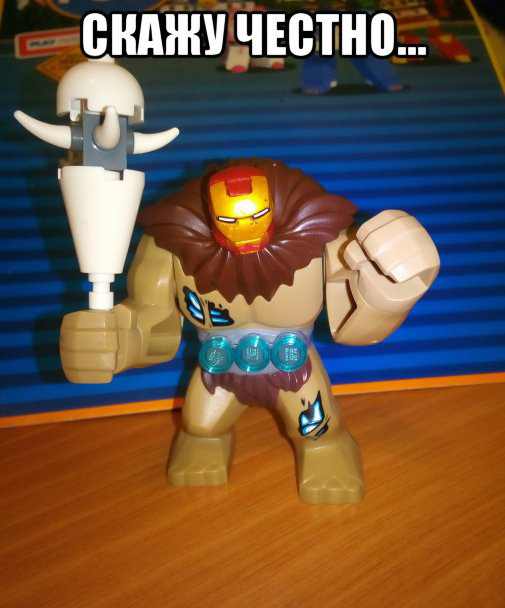 The truth is I am Iron Man.  , LEGO, Marvel