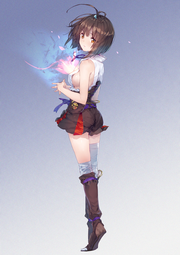 Mumei. - Аниме, Anime Art, Koutetsujou no kabaneri, Mumei