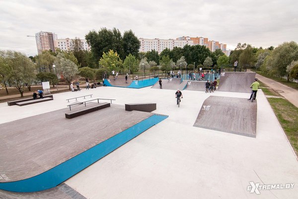 The first extreme park in Minsk is ready to open. - Joy, 