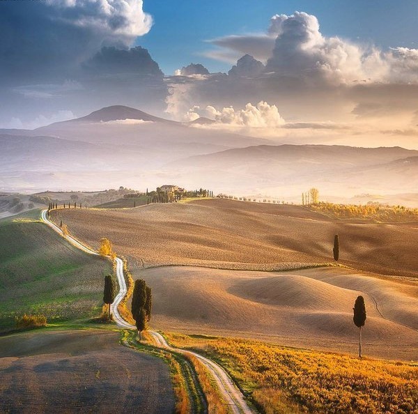 Tuscany after the harvest - Nature, Landscape, Beautiful view