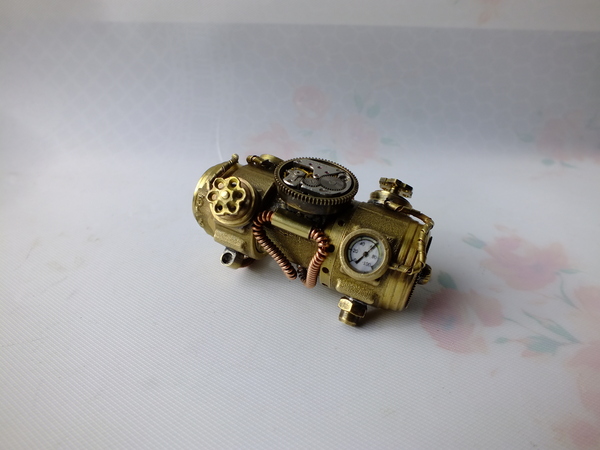 I continue to sculpt Generators)) - My, Steampunk flash drive, Dieselpunk, Klokpunk, , USB, , Flash drives, Video, Longpost