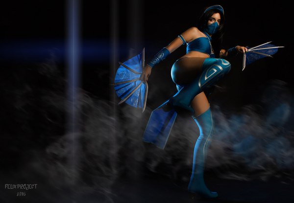 Китана (Mortal Kombat 9) Косплей, Русский косплей, Mortal Kombat, Китана, Kitana, Девушки, Длиннопост