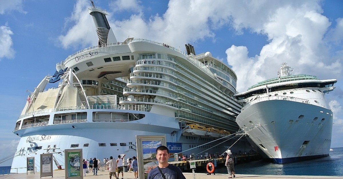 Круизный лайнер Oasis of the Seas Сидней