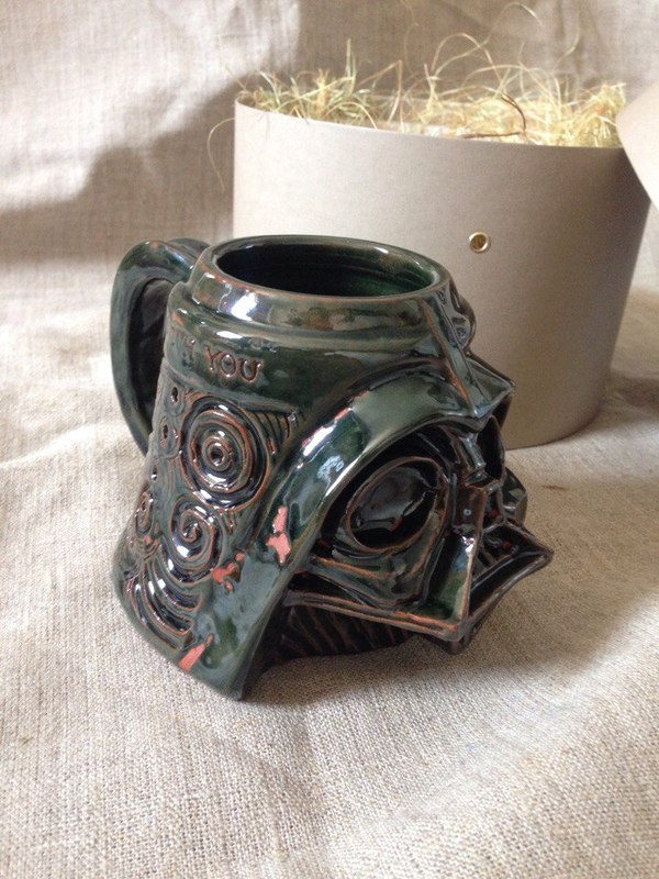 I'm your mug, Luke! - My, Star Wars, Darth vader, Кружки, Handmade