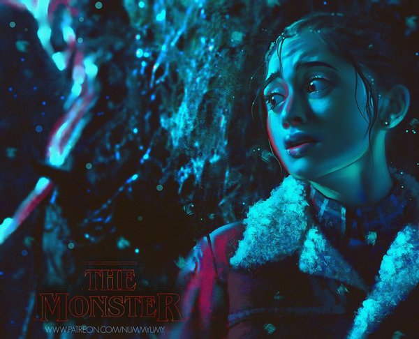 The Monster - Арт, Фильмы, Сериал Очень странные дела, Nummyumy