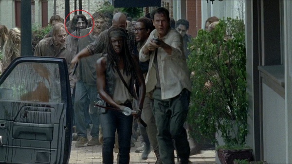 When they took in the extras of The Walking Dead - My, the walking Dead, Serials, Took, 