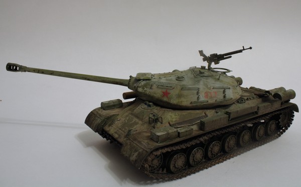Spring IS-4 in 1/35 scale - Longpost, Soviet army, Tanks, BTT, Modeling, My