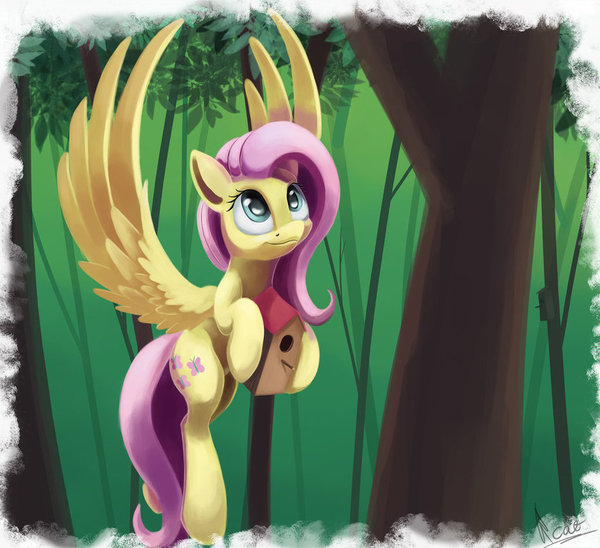 Flutter kind - Fluttershy, My Little Pony