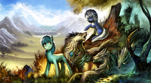 Wardens of Everfree - My little pony, Original character, PonyArt, Ziom05