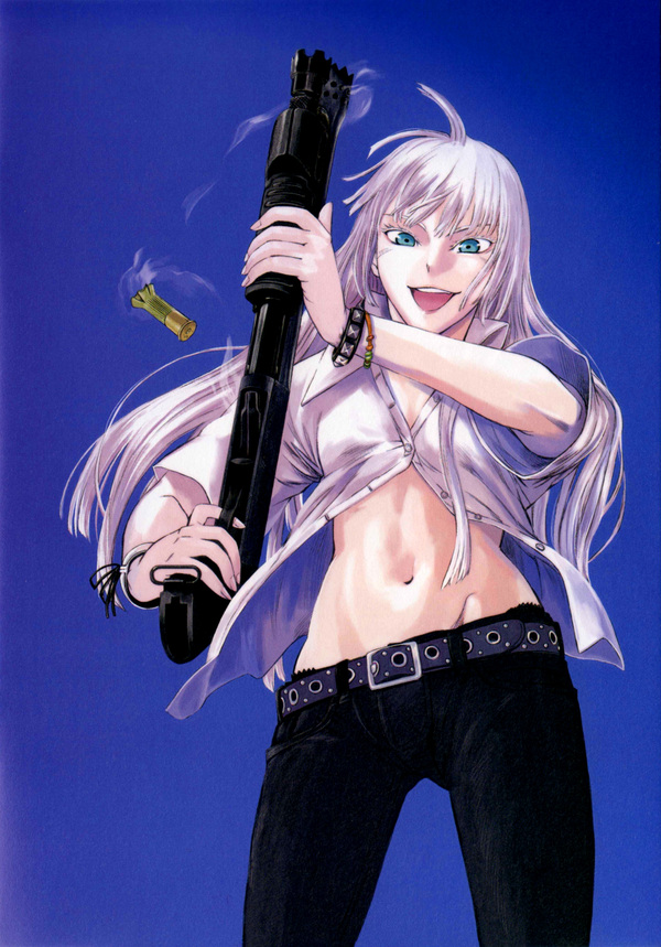 Kiss My Boomstick! - Аниме, Anime Art, Jormungand, Koko Hekmatyar, Takahashi keitarou