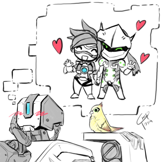 Memory - Games, Overwatch, Blizzard, Comics, Tracer, Genji, Longpost, Bastion