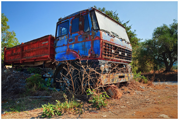 Corfu and Cars - My, Travels, Car, Summer, My, Images, Corfu, Longpost