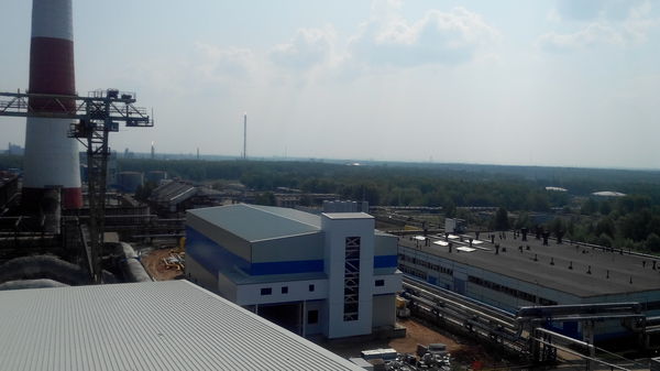 About work, we are modernizing the CHP, view from the boiler, 31 meters - My, Story, Работа мечты, Desktop